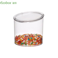 MY-02 8L Scoop bin Wholesale bulk food bins Clear Plastic Candy Dispenser Plastic Bulk Food Container with scoop