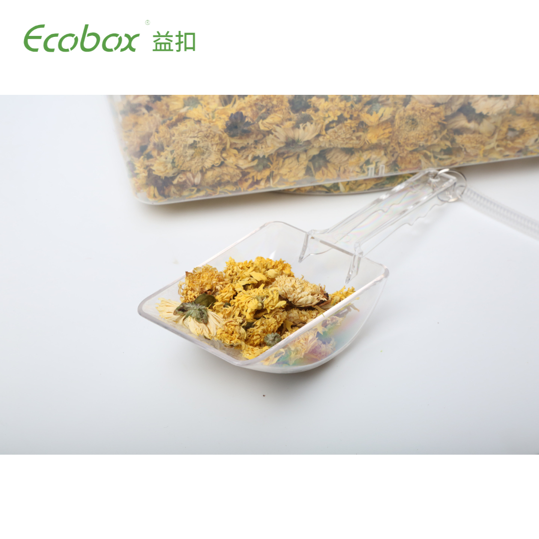 XCP-002 Ecobox Transparent Color Scoop Candy Shovel Plastic Shovel For Food