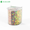MY-01 6L Scoop bin Ecobox Hot Selling Plastic Clear Bulk Food Bins Candy Nuts Seeds Storage Bins Powder Bulk Scoop Bins For Supermarket