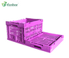 ECOBOX ZJKS403024W 300*400*240MM Stackable Vegetable Foldable Container Plastic Crates