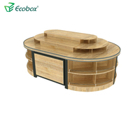 GMG-004 ECOBOX Supermarket Bulk Food Shelf Wooden Display Cabinet Display Stable 