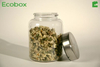 Ecobox CP-0201 Airtight Bulk Nuts Bin Jar Spice Candy Snack Sugar Bins Fish Maw Jar Bulk Bins for Food Plastic Storage Jar