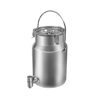 YT-001 5L Stainless Steel Food Grade Milk Drums With Tap
