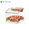 MF-01 4L Scoop bin Ecobox BPA FREE bulk candy nuts seeds powder bulk food storage bins for supermarket