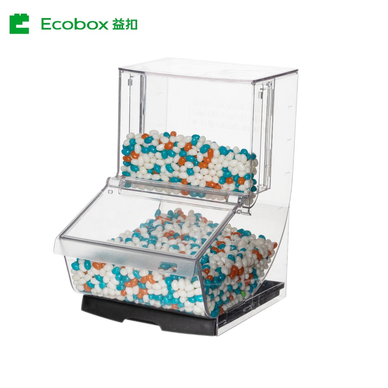 LD-03 13L Scoop bin Candy storage container candy store furniture Dry Food Gravity Bins Bulk Grain Cereal