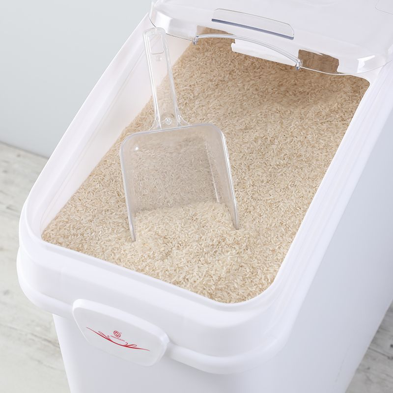 Ecobox Household Kitchen Pet Dog Cat Food Bucket Storage Container Rice Box Bin with Lid 