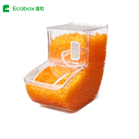 LD-02 Scoop bin Ecobox hot selling bulk candy sweet nuts food bin container for supermarket or zero waste shop