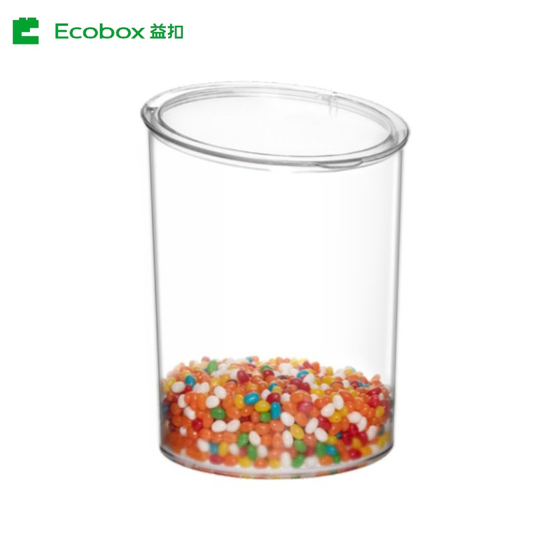 MY-03 15L Scoop bin Ecobox Hot Selling Plastic Clear Bulk Food Bins Candy Nuts Seeds Storage Bins Powder Bulk Scoop Bins For Supermarket