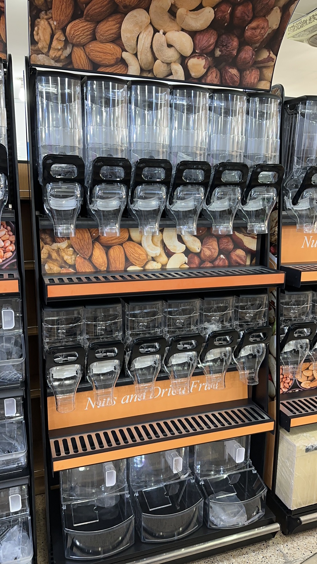 EK-026-4 Supermarket equipments Metal Display Hot Selling Manufacturer Grocery Gondola Store Display Rack Supermarket Shelving