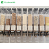 ZT-06 13L Gravity dispenser Airtight Plastic Bulk Dry Food Dispenser Clear Mini Gravity Pick and Mix Candy Dispenser for bulk foods