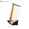 ZT-06 13L Gravity dispenser Airtight Plastic Bulk Dry Food Dispenser Clear Mini Gravity Pick and Mix Candy Dispenser for bulk foods