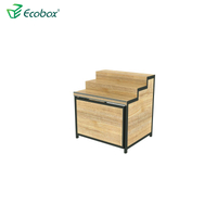GMG-001 ECOBOX Wooden Display Cabinet Bulk food Display Stable Shelf For Supermarket 