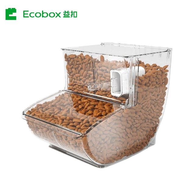 LD-0601 Scoop bin Ecobox New product bulk food scoop bin bulk candy sweet nuts food bin container for supermarket or zero waste shop