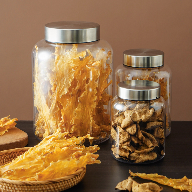 Ecobox CP-0401 Food Grade Airtight Bulk Food Cereals Bin Jar Sealed Tank Jar Plastic Storage Jar for Shop