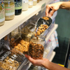 LD-02 Scoop bin Ecobox hot selling bulk candy sweet nuts food bin container for supermarket or zero waste shop