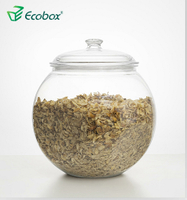 ECOBOX FB200-7 3.9L Airtight Nuts Candy Round Storage Box 