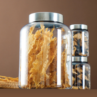 Ecobox CP-0101 Customizable Airtight Bulk Candy Bin Jar Food Grade Plastic Sealed Tank 