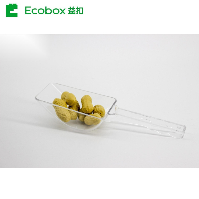XCP-002 Ecobox Transparent Color Scoop Candy Shovel Plastic Shovel For Food
