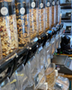 ZT-02 13L coffee bean cereal gravity bulk pet food candy display bin dry grain topping nuts dispenser