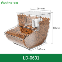 LD-0601 Scoop bin Ecobox New product bulk food scoop bin bulk candy sweet nuts food bin container for supermarket or zero waste shop