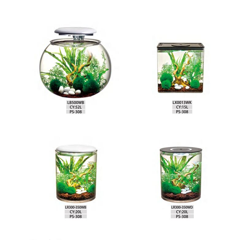 Ecobox FB-400 Fish Tank Popular PC Plastic Customizable aquarium crystal fish tank