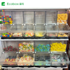 LD-07 2026 Factory New Product Candy Containers Grocery Store Equipment Candy Storage Bins Plastic Containers Transparent Candy Bins