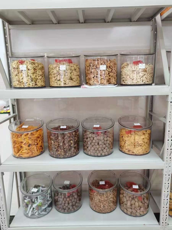 MY-02 8L Transparent Airtight Moisture Proof Storage Box Sweet Containers Plastic Jar for Dried Fruits Preserved Fruits Nuts And Pet Food