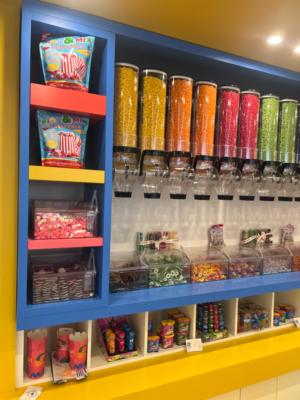 ZT-09 10L Ecobox Factory Stock Available Candy Dispenser MM Candy Dispenser Bulk Food Dispenser Candy Container for Pick N Mix Candy 