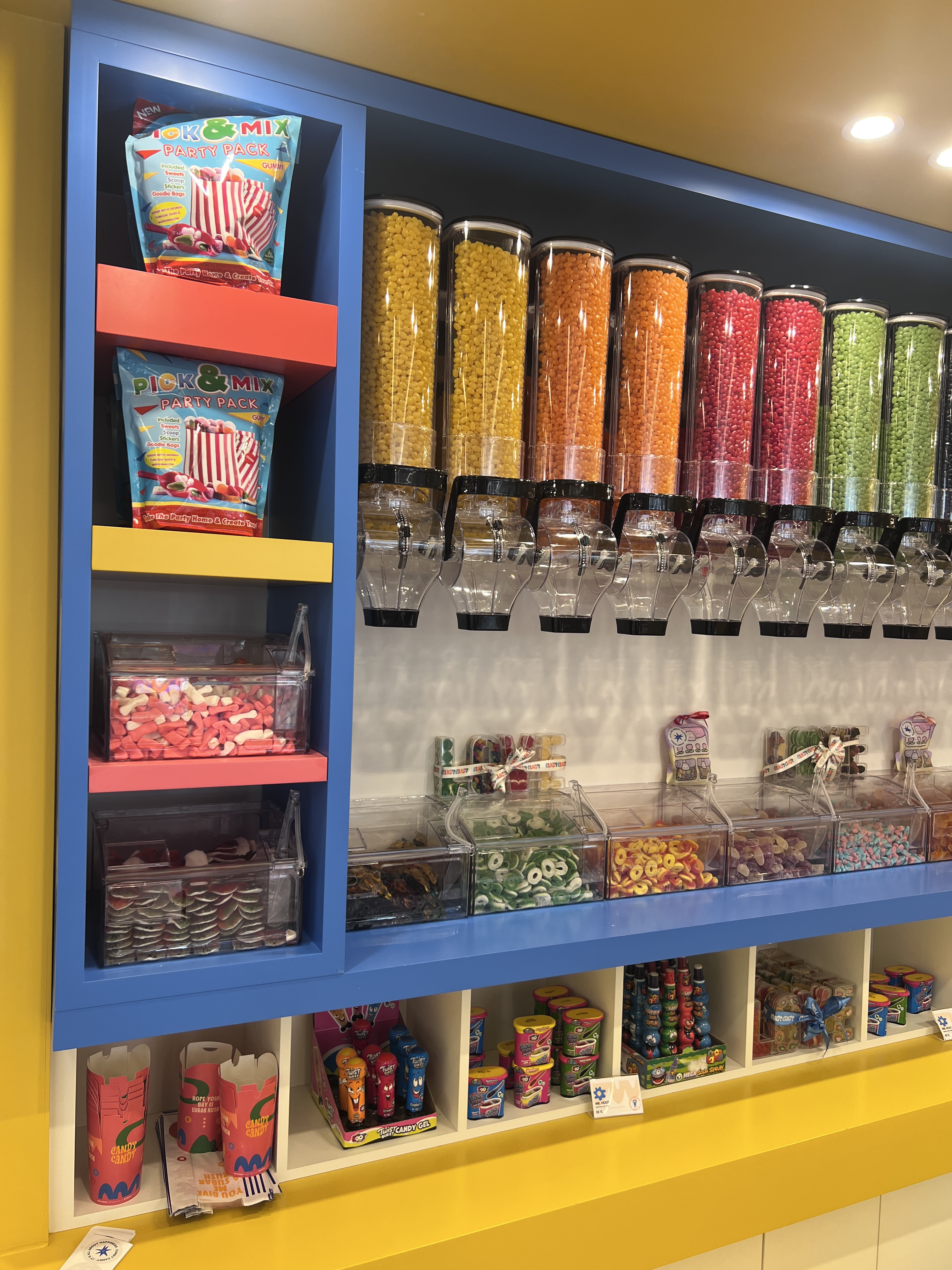 ZT-09 10L Ecobox Factory Stock Available Candy Dispenser MM Candy Dispenser Bulk Food Dispenser Candy Container for Pick N Mix Candy 