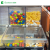 LD-07 2026 Factory New Product Candy Containers Grocery Store Equipment Candy Storage Bins Plastic Containers Transparent Candy Bins