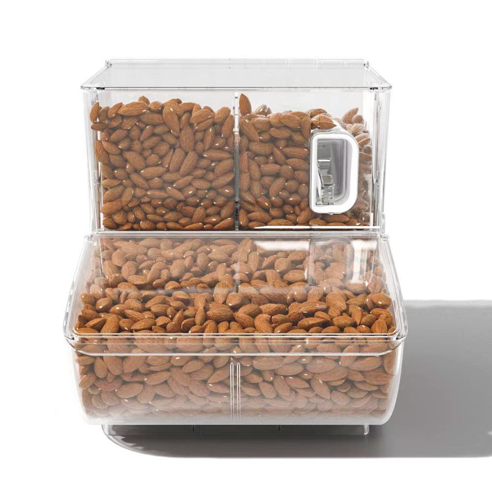 Ecobox LD-06 Scoop bin New product bulk food scoop bin bulk candy sweet nuts food bin container for supermarket 