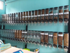 ZT-01 19L Ecobox Wall Mount Clear PC Plastic Commercial Candy Dispenser Bulk Food Gravity Bin