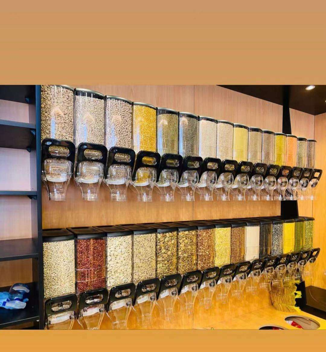 ZT-02 13L Ecobox Best Selling Gravity Bins Bulk Food Dispensers Mini Candy Dispenser Cereal Dispenser Food Grade Storage Container 